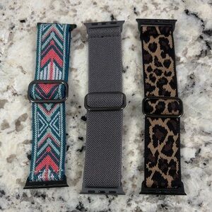 Set of Three Stylish Watch Bands